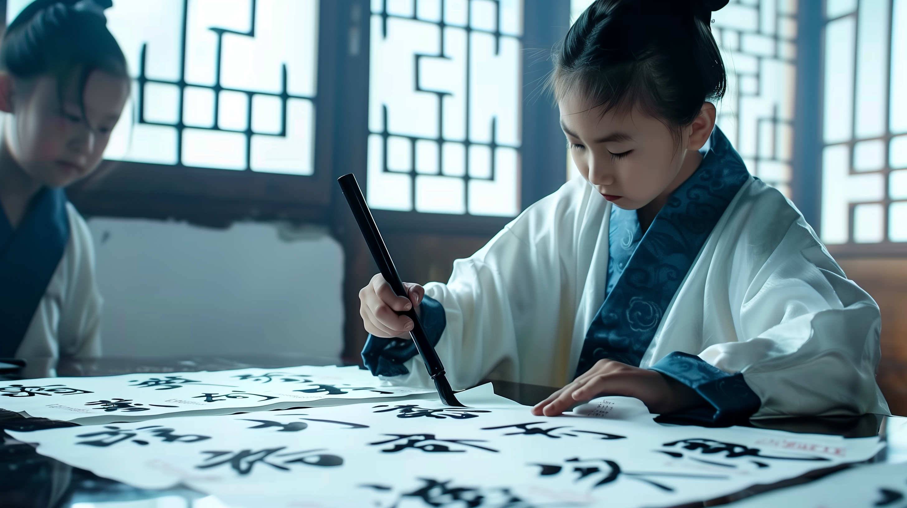 少儿硬笔书法学习，孩子写字特别用力怎么办？